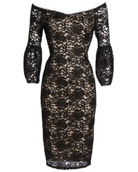 Adrianna Papell Juliet Lace Off The Shoulder Dress