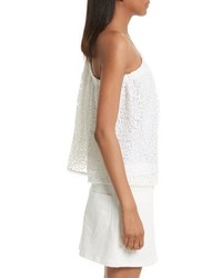 Rebecca Minkoff Harmony One Shoulder Lace Top