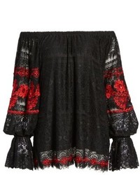 Kas New York Clare Off The Shoulder Lace Top