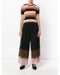 Antonio Marras Lace Cropped Trousers