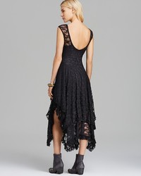 Free People Slip Dress Stretch Lace French Court