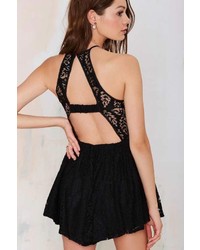 Nasty Gal Factory So Vain Lace Romper