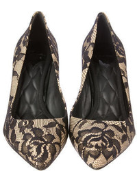 Brian Atwood B Lace Pumps
