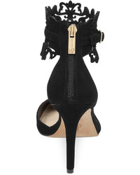 Jessica Simpson Cacy Lace Ankle Strap Pumps