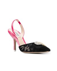 ATTICO Embellished Pointed Pumps