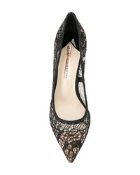 Sophia Webster Lace Pointed Toe Pumps