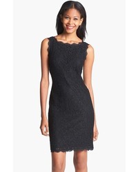 Adrianna Papell Boatneck Lace Sheath Dress 145 Nordstrom