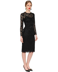 Dolce & Gabbana Cordonetto Lace Pencil Dress