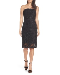 Adelyn Rae Healy Strapless Lace Sheath Dress