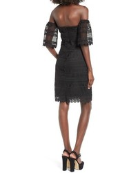 Leith Lace Off The Shoulder Sheath Dress