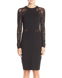 French Connection Viven Lace Long Sleeve Sheath Dress