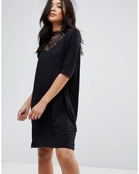 Y.a.s Busy Lace High Neck Shift Dress