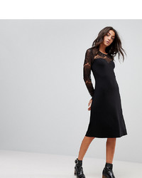 Y.A.S Tall Ciccu Long Lace Sleeved Shift Dress
