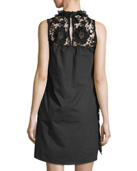 Kensie Floral Lace Sleeveless Shift Dress