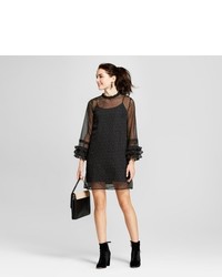 Who What Wear Lace Shift Dress