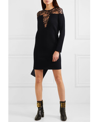 Givenchy Med Stretch Crepe Mini Dress