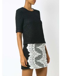Olympiah Lace Panelled Top
