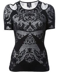 McQ by Alexander McQueen Lace Jacquard Top