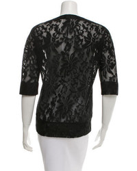 Tomas Maier Oversize Lace Blouse W Tags