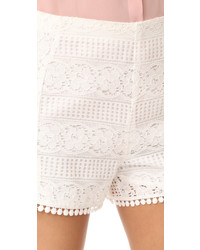 Cupcakes And Cashmere Christine Lace Shorts