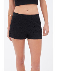 Forever 21 Floral Lace Shorts