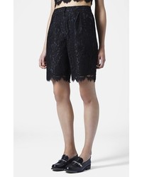Topshop Floral Lace Shorts