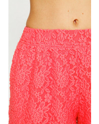 Free People Scalloped Lace Skort