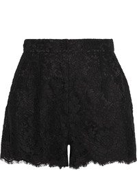 Dolce & Gabbana Lace Shorts Black