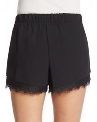 BCBGeneration Lace Trimmed Shorts