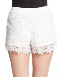 Romeo & Juliet Couture Floral Lace Shorts