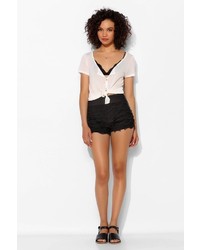 Urban Outfitters Pins And Needles Tiered Lace Short