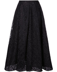 Rochas Lace Midi Skirt
