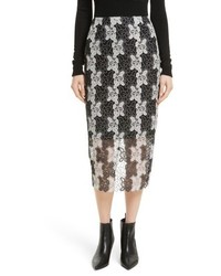 Diane von Furstenberg Lace Midi Skirt