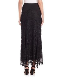 Donna Karan Long Lace Skirt