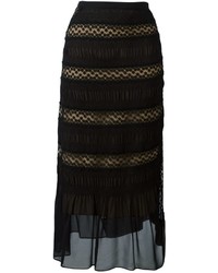 No.21 No21 Lace Midi Skirt