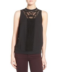 Chelsea28 Victoriana Lace Detail Tank