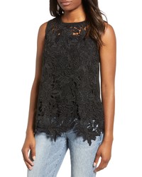 Everleigh Lace Front Sleeveless Top
