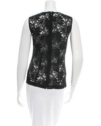 D&G Sleeveless Lace Top