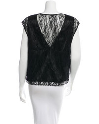 L'Agence Sleeveless Lace Top W Tags
