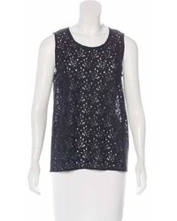 6397 Sleeveless Lace Top W Tags
