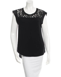 Rebecca Taylor Sleeveless Lace Top W Tags