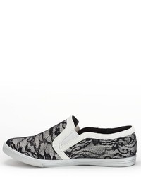 N.Y.L.A. Nyla Edith Lace Slip On Sneakers