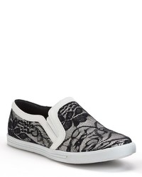 N.Y.L.A. Nyla Edith Lace Slip On Sneakers