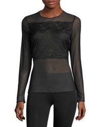 Wolford Tulle Lace Pullover