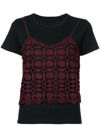 Aula T Shirt With Lace Detail