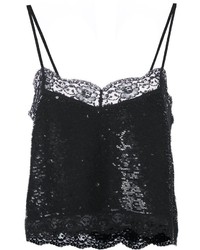 Ashish Sequinned Lace Camisole Top