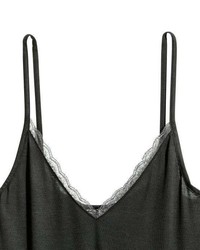 H&M Camisole Top With Lace Detail