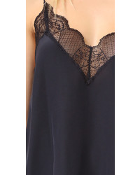 Zadig & Voltaire Christy Silk Camisole With Lace Detailing