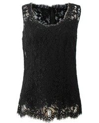Dolce & Gabbana Fitted Lace Cami
