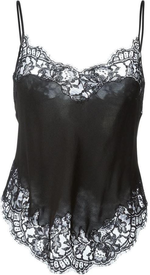 Givenchy Lace Camisole Top, $1,122 | farfetch.com | Lookastic